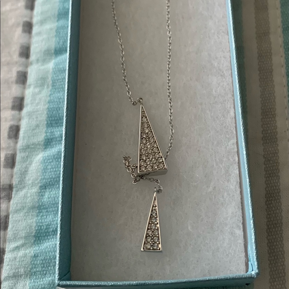 Touchstone Crystal by Swarovski Point of View Necklace